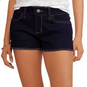 3/$25 Dark Blue Denim‎ Shorts-NWT
